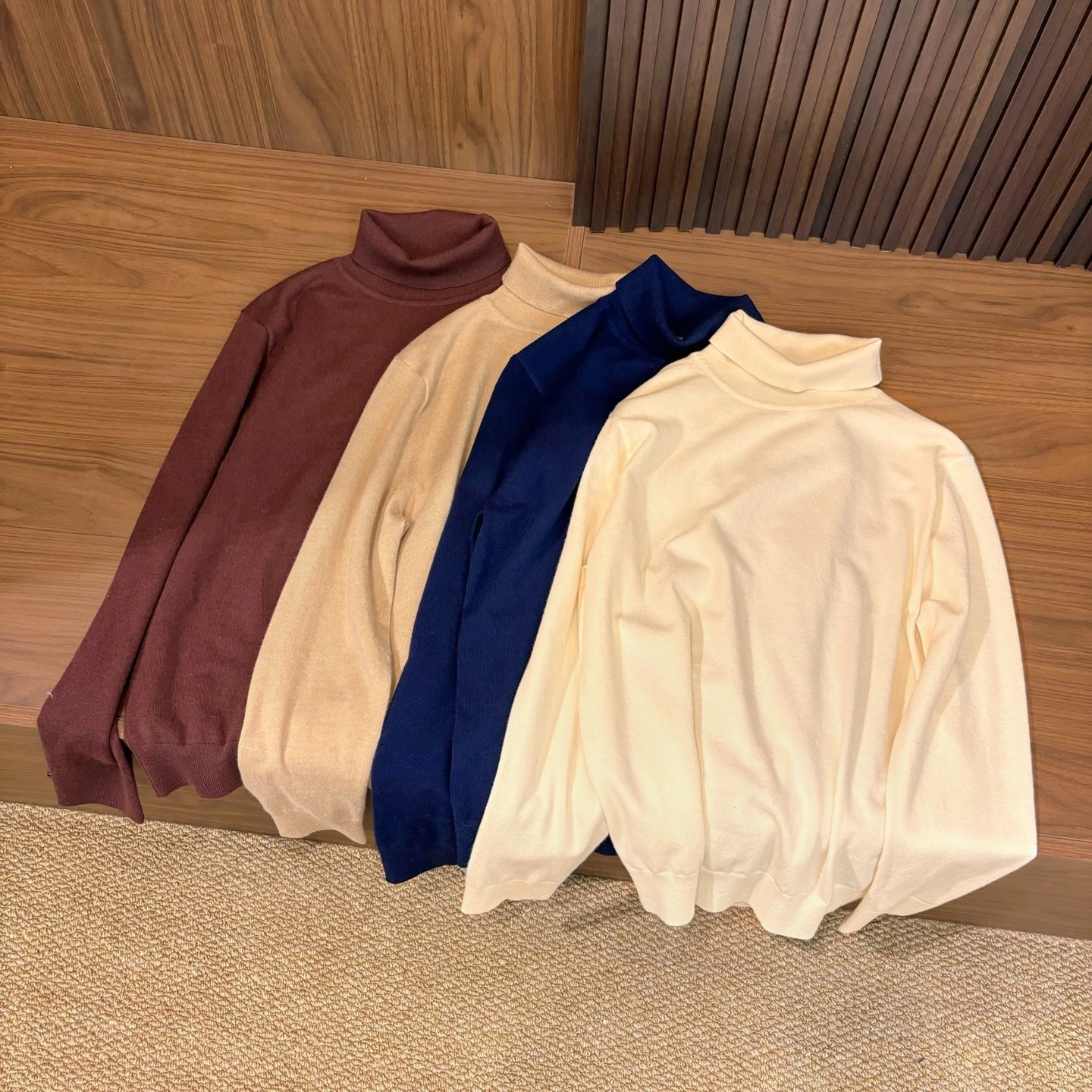 wg.luxury-- 8oro Pi191 Wool 4colour item: E-F443J1827-4H